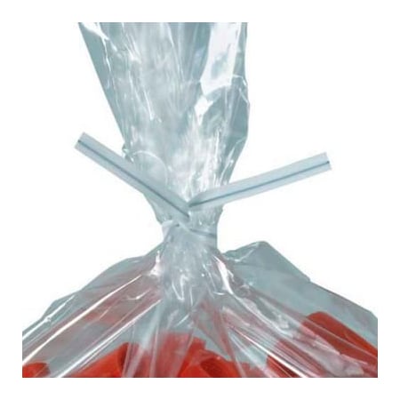 Box Packaging Plastic Twist Ties, 6"L x 5/32"W, White, 2000/Pack PLT6W